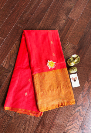 Kanjeevaram Soft Silk - Red