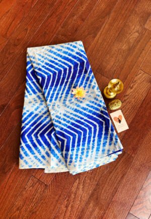 Tussar Silk - Blue
